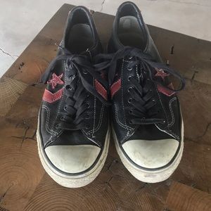 John Varvatos Leather Converse All Stars